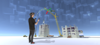 Der Crane Planner 2.0 von Liebherr ist eine intelligente VR-Software zur Planung von anspruchsvollen Hubeinsätzen von Kranen. (Bild: Liebherr-Werk Nenzing GmbH)